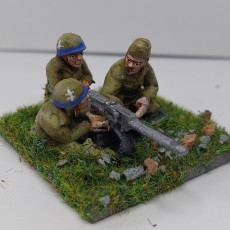 Picture of print of Italian infantry supports - 28mm