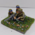 Italian infantry supports - 28mm print image