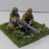 Italian infantry supports - 28mm print image
