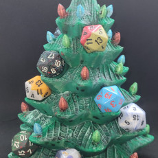 Picture of print of Jolly Tree Dice Holder - SUPPORT FREE!
