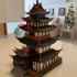 Pagoda - Temple - Pressuported print image