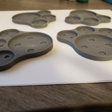 Picture of print of 50mm (x1) 25mm (x3) movement tray