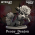 FLORAL DRAGONS - Book 2 - Peony Dragon image