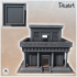Egyptian Stone Temple with Access Stairs and Floor (1) - Canyon Sandy Landscape 28mm 15mm RPG DND Nomad Desertland African image