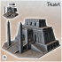 Egyptian Temple with Double Obelisk and Multiple Access Stairs (16) - Canyon Sandy Landscape 28mm 15mm RPG DND Nomad Desertland African image