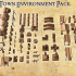 Town Environment Pack - Tabletop Terrain - 28 MM image