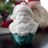 Christmas Classic Santa Sleigh Bell 3D Print-In-Place STL Model Tree Ornament Mantle Display image