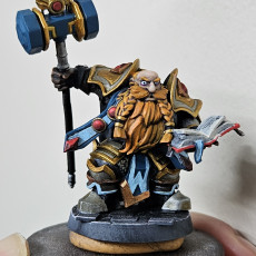 Picture of print of Dwarf High Priest