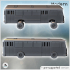 Modern city bus with four wheels and double side doors (4) - Modern WW2 WW1 World War Diaroma Wargaming RPG Mini Hobby image