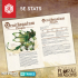 PDF + STL BUNDLE - THE FIELD GUIDE TO FLORAL DRAGONS: BOOK 4 image