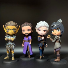 Picture of print of Adventure Party (Complete Chibi Set) | 100mm