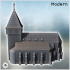 Church of Bastogne (Normandy, France) - Modern WW2 WW1 World War Diaroma Wargaming RPG Mini Hobby image