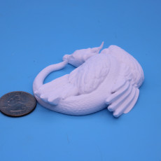 Picture of print of Syris Dragon Figurine Lying Down