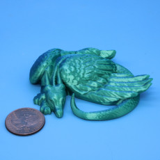 Picture of print of Syris Dragon Figurine Lying Down