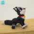 Adorable Flexi Puppy STL/3MF File, Cute Articulated Figure image