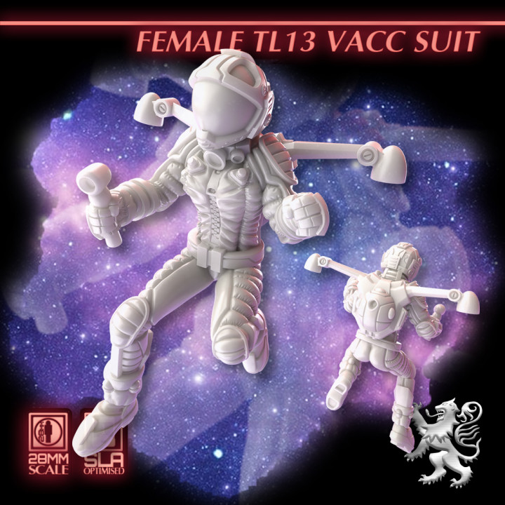 Female 28mm TL13 Vacc Suit's Cover