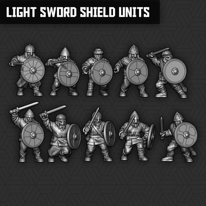 Viking Light Sword & Shield Units's Cover