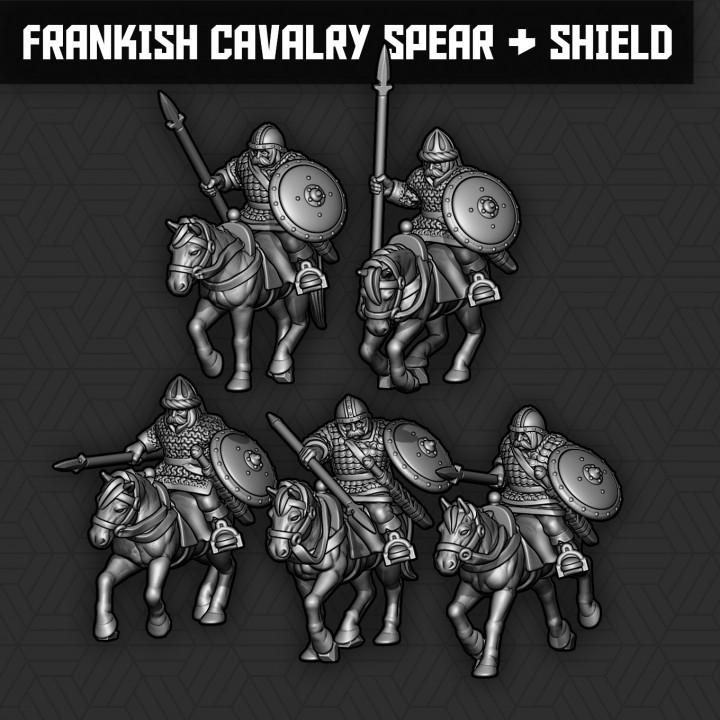 Frankish Cavalry Spear and Shield Units's Cover