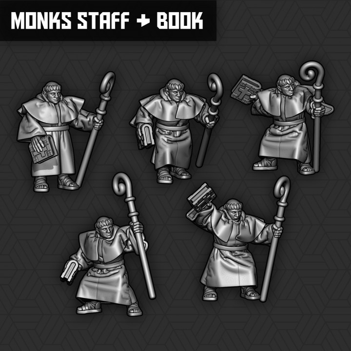 Monks Book & Staff Units's Cover