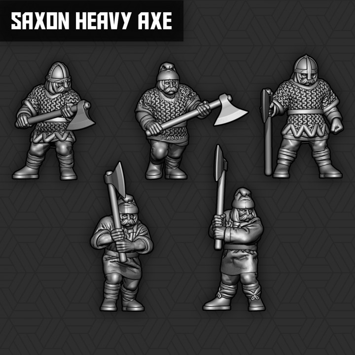 Saxon Heavy Axe Units's Cover