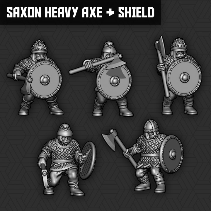 Saxon Heavy Axe & Shield Units's Cover