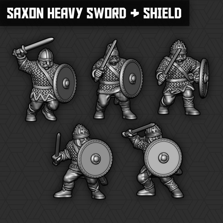 Saxon Heavy Sword & Shield Units's Cover