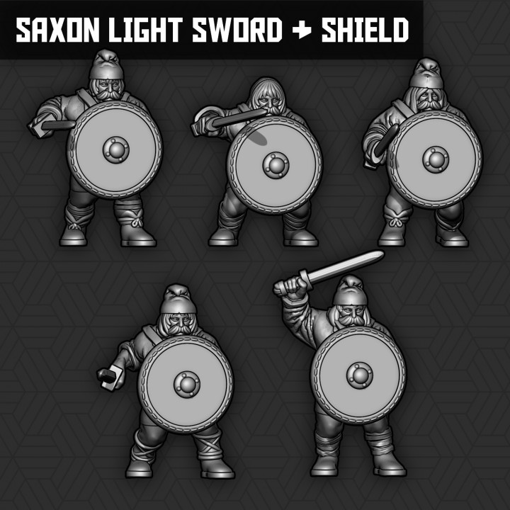 Saxon Light Sword & Shield Units's Cover