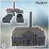 Pumping station with finely cut stone facade (Saint-Nazaire, France) (2) - Modern WW2 WW1 World War Diaroma Wargaming RPG Mini Hobby image