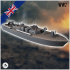 British fast motor torpedo boat (2) - UK United WW2 Kingdom British England Army Western Front Normandy Africa Bulge WWII D-Day image