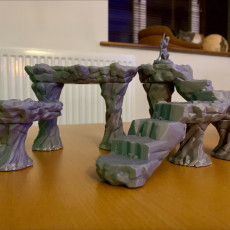 Picture of print of LegendGames Cavern Walkways and Platforms