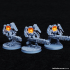 Exo Dwarves with Ion Cannons (heavy weapons scifi dwarves) image