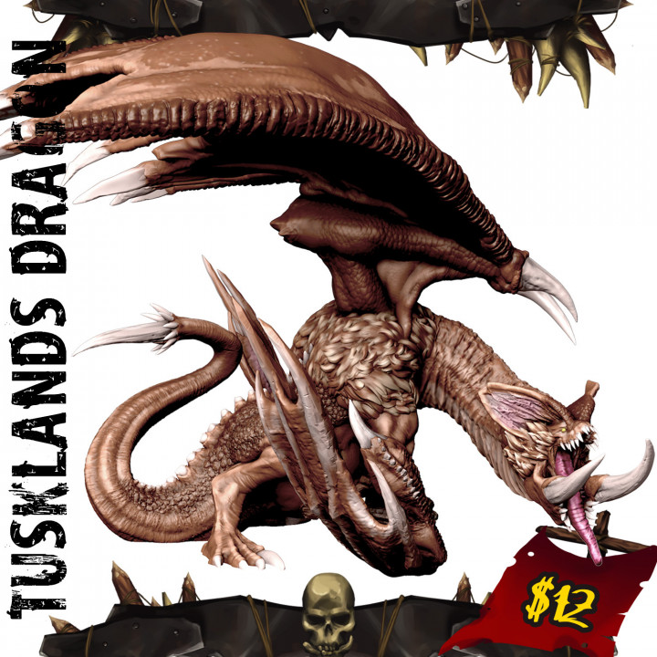 Tusklands Dragon (Orc Tusklands Apocalypse)'s Cover