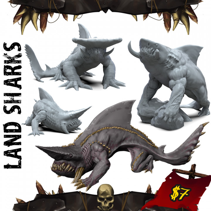 Land Sharks (Orc Tusklands Apocalypse)'s Cover