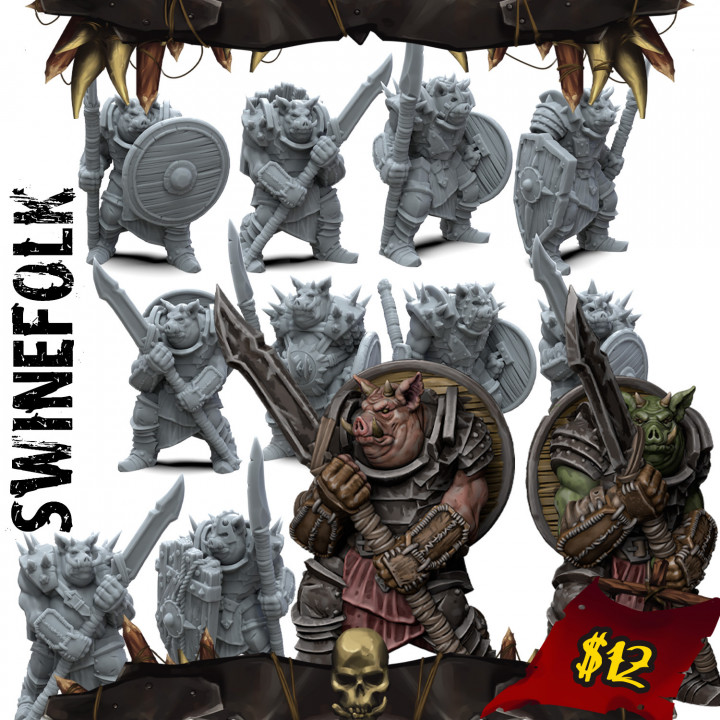 Swine Folk (Orc Tusklands Apocalypse)'s Cover