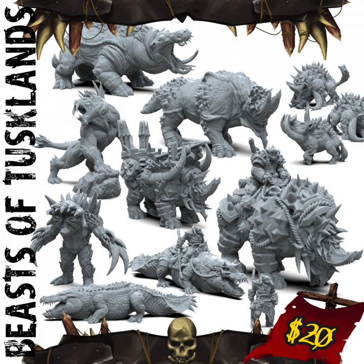 Orc Tusklands: Beasts of Tuskland's Cover
