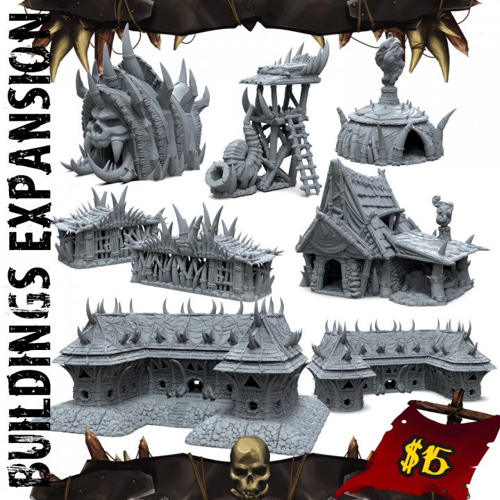 Orc Tusklands: Tusklands Buildings Expansion's Cover