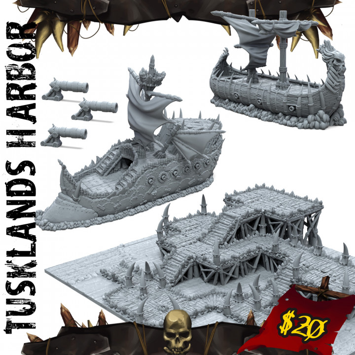 Orc Tusklands: Tuskland Harbor's Cover