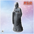 Large standing Asian statue of Confucius (9) - Asian Asia Oriental Angkor Ninja Traditionnal RPG Mini image