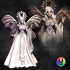 Tree Topper - Angel Lunette ( Tree topper themed lunette, large scale to use as a Tree Topper ) image