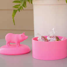 Picture of print of Pig jar