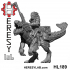 HL189 - Greater God Mounted Kraat Warrior 2 - Also Pre-Supported - Dec 2023 image