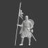 Early medieval crusader knight image