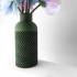 The Sember Vase, Modern and Unique Home Decor for Dried and Flower Arrangements  | STL File image