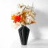 The Kimi Vase, Modern and Unique Home Decor for Dried and Flower Arrangements  | STL File image