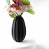 The Gani Vase, Modern and Unique Home Decor for Dried and Flower Arrangements  | STL File image