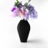 The Romere Vase, Modern and Unique Home Decor for Dried and Flower Arrangements  | STL File image