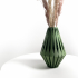 The Onde Vase, Modern and Unique Home Decor for Dried and Flower Arrangements  | STL File image