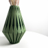 The Onde Vase, Modern and Unique Home Decor for Dried and Flower Arrangements  | STL File image