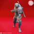 Tabaxi Barbarian - Tabletop Miniature (Pre-Supported) image