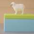 Sheep box print image